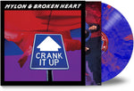 Mylon & Broken Heart Crank It Up (Blue/Red Lava Vinyl)  2024 Girder Records