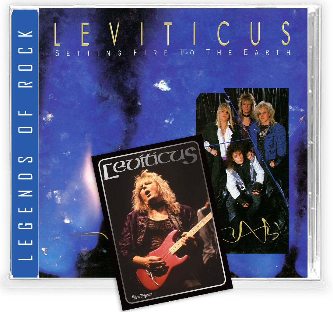Leviticus Setting Fire To The Earth New CD W LTD Trading Card 80