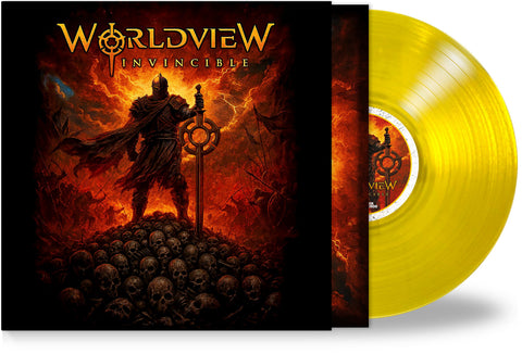 Worldview - Invincible (Vinyl, Radiant Yellow) Progressive Power Metal w/Ray Parra, George Ochoa