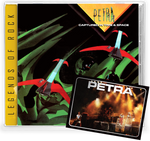 Petra - Captured In Time & Space (CD) 2022 GIRDER RECORDS (Legends of Rock) Remastered, w/ Collectors Trading Card