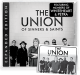 The UNION OF SINNERS AND SAINTS (EXPANDED EDITION) CD w/ LTD Trading Card. PETRA & WHITEHEART Members