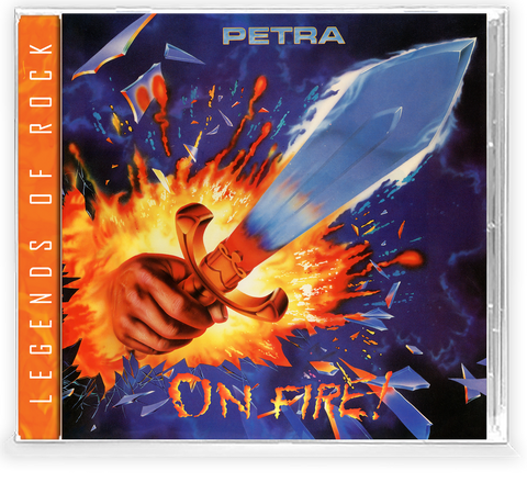 PETRA - ON FIRE! (*New-CD) w/ LTD Trading Card