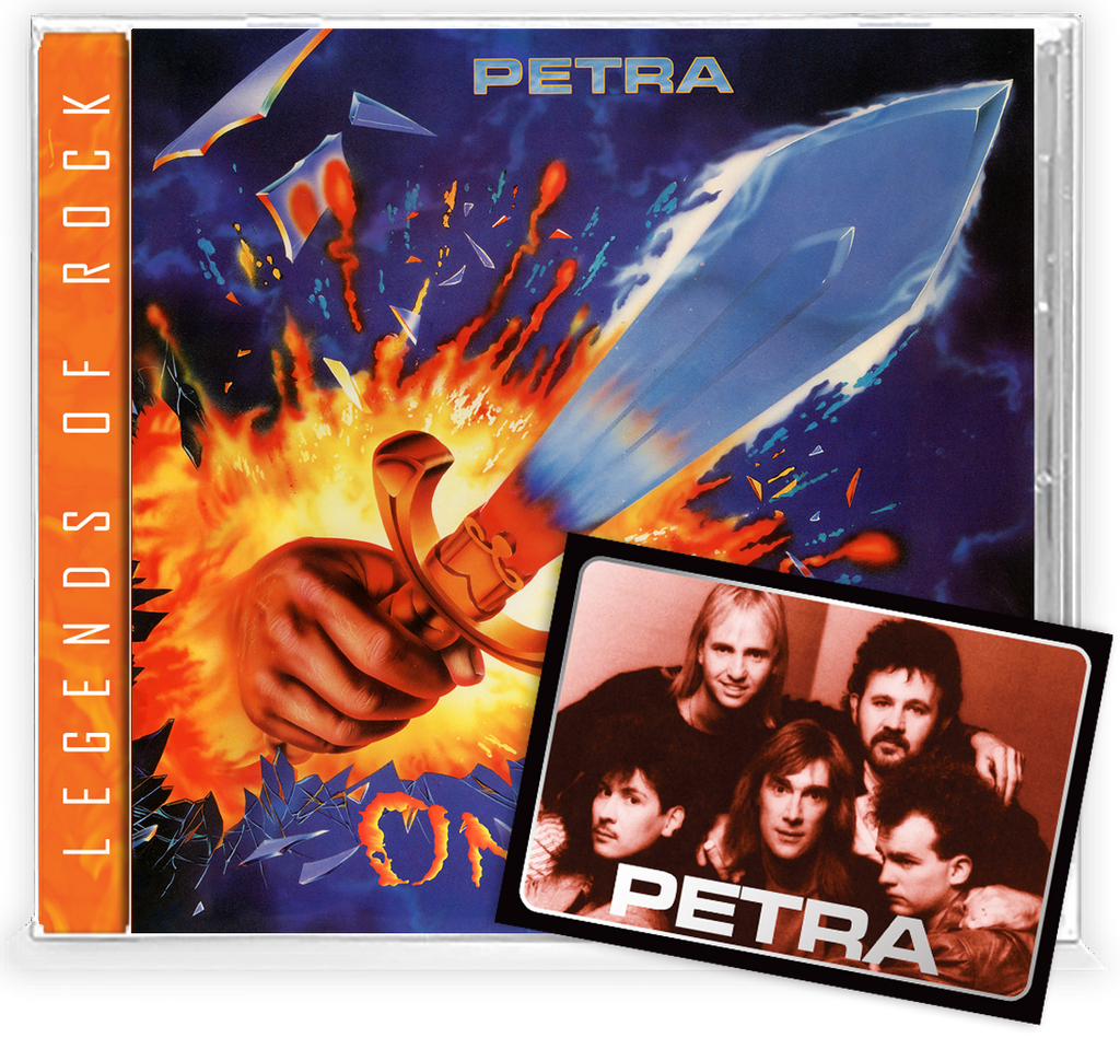 PETRA - ON FIRE! (*New-CD) w/ LTD Trading Card – Girder Records
