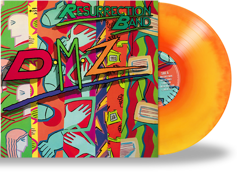 Resurrection Band – DMZ (Limited Run Vinyl) 3 Colors, Gatefold Jacket + Band Poster