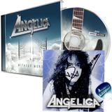 Angelica - Without Words AUTOGRAPHED STICKER + PICK
