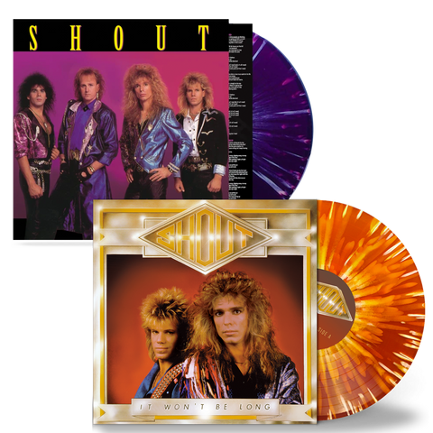 Shout - It Won't Be Long + 3 / In Your Face BUNDLE (Limited Run Vinyl) - Christian Rock, Christian Metal